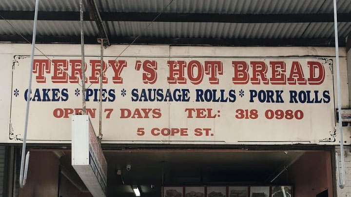 hot bread bakery sign Redfern